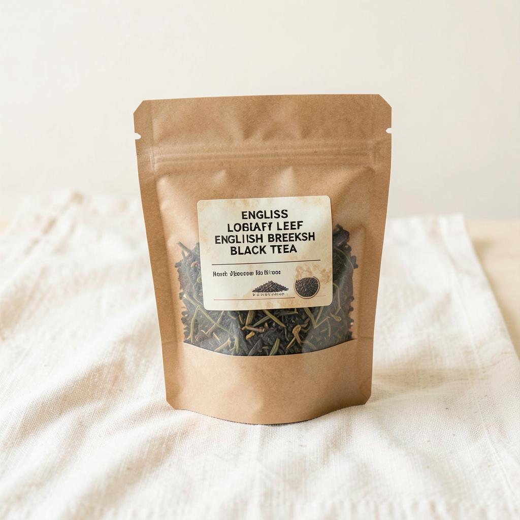 Loose-leaf English breakfast black tea